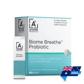Activated Probiotics | Biome Advanced Probiotic | 30 Sachets | Made in Australia | Mens Health Downunder