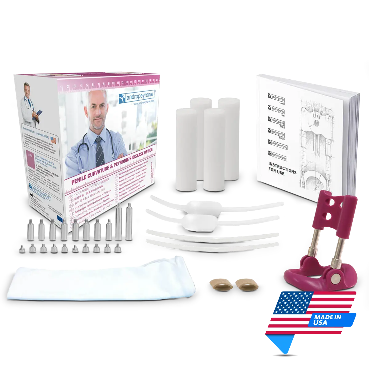 AndroPeyronie Penis Curvature and Peyronie's Device | Made in USA | Mens Health Downunder